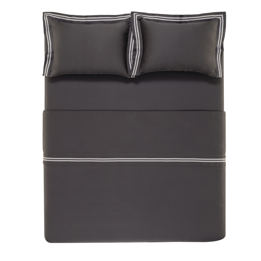 05 jogo de cama trussardi 300 fios 100 algodao egipcio magnano